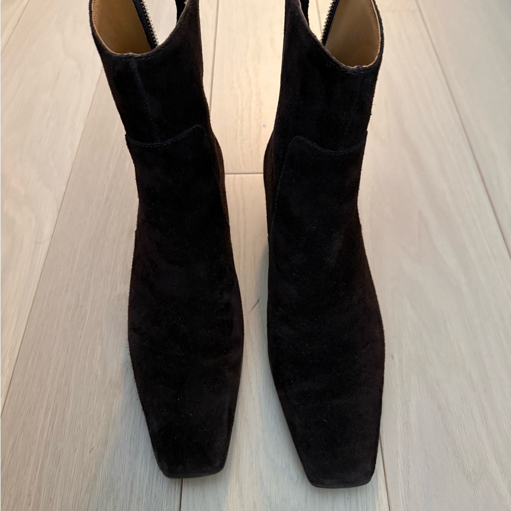 Dark Brown Madewell Lexie Suede Women's Boots